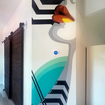 Fire Walk With Me Mural in San Antonio Texas